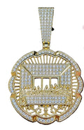 Dije de plata .925 con baño en oro